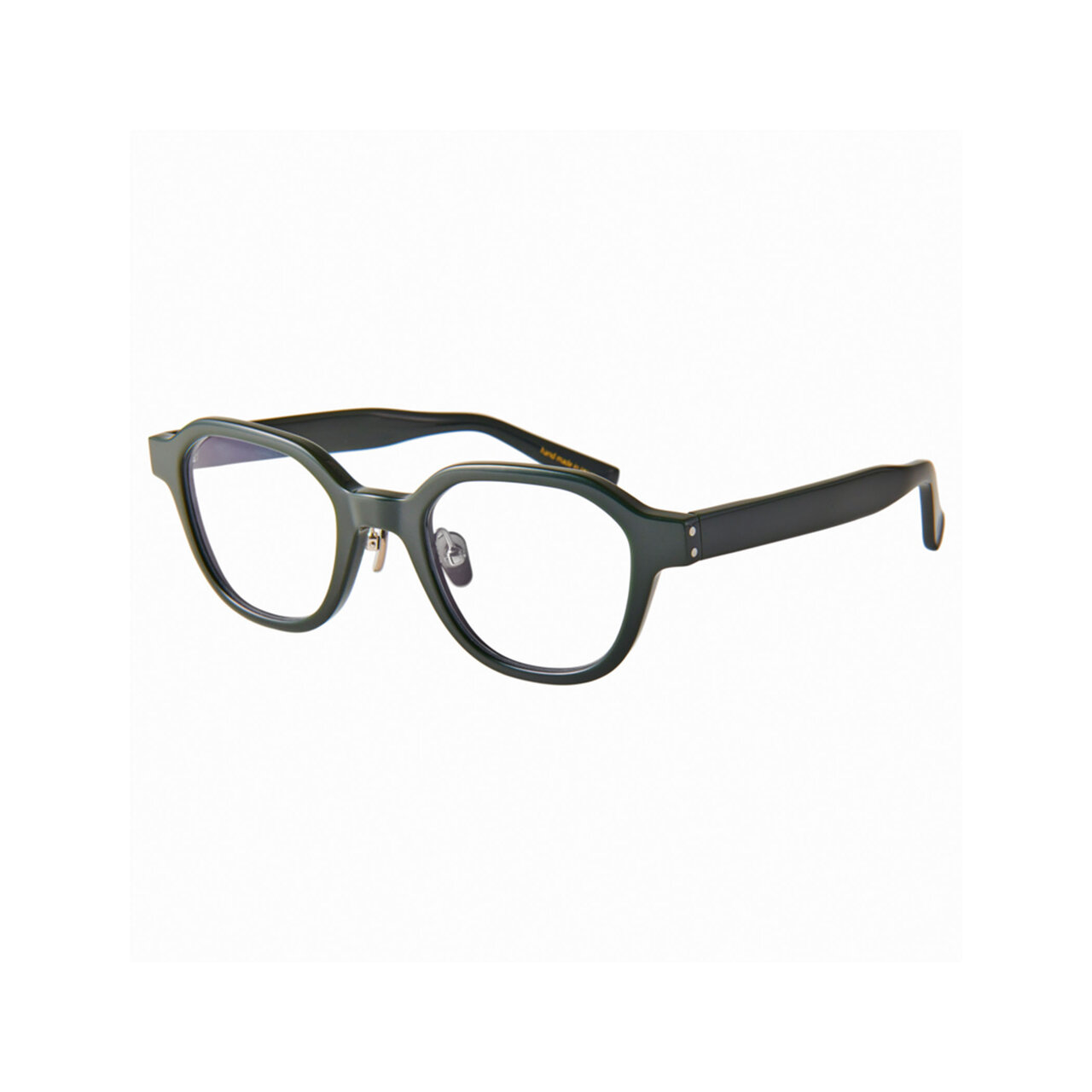 flanagan clear lens/DK.GREEN