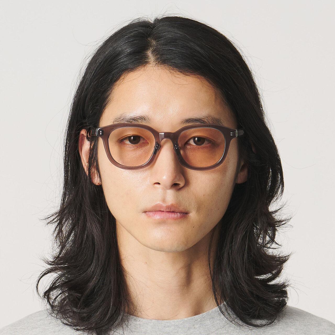 pepper brown lens/DK.GRAY
