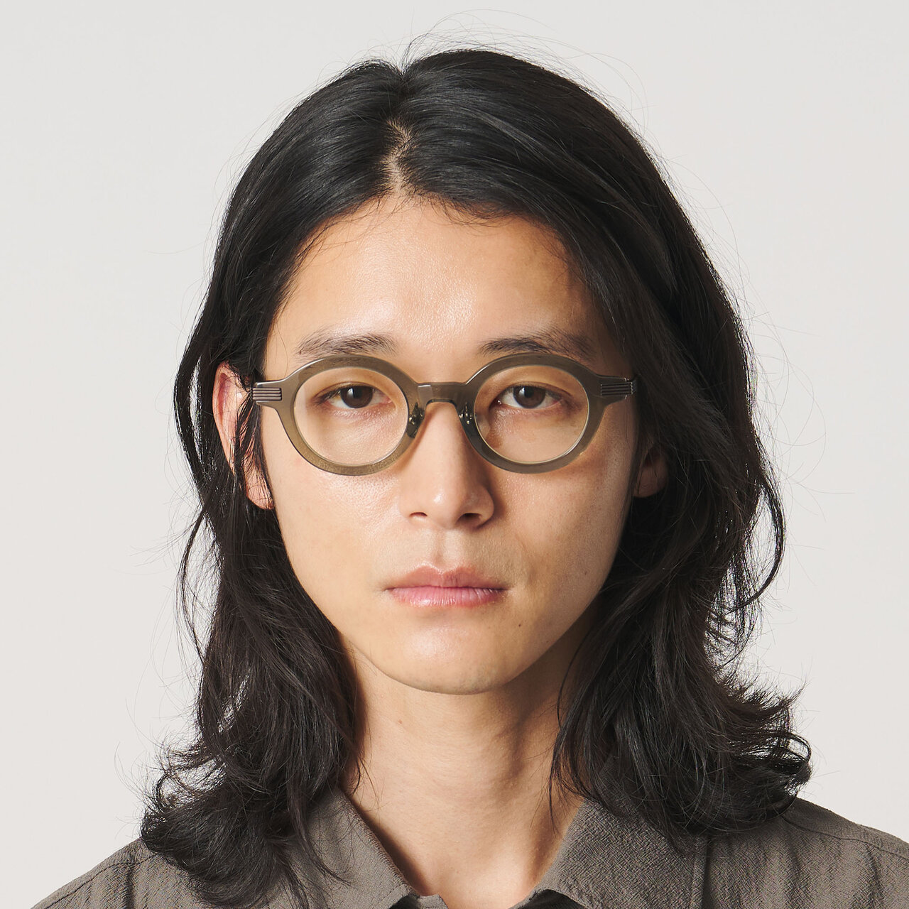 saint clear lens/OLIVE