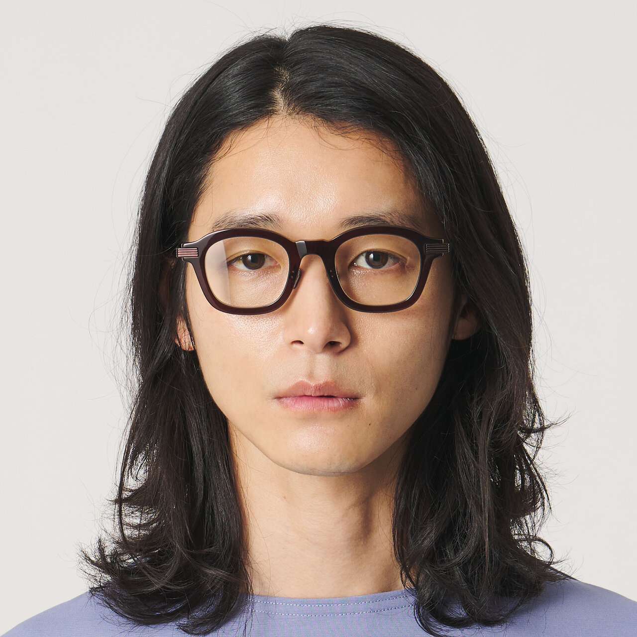 martin clear lens/DK.BROWN