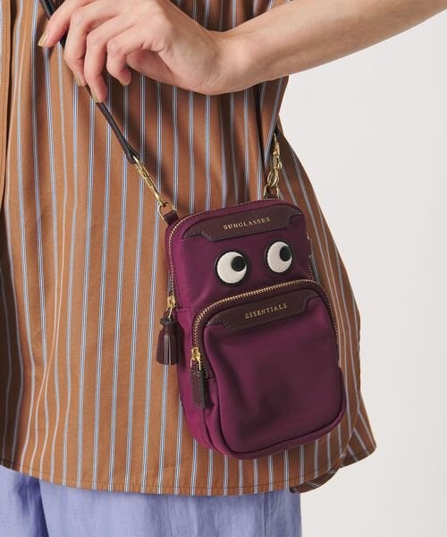 一部別注】＜ANYA HINDMARCH＞EYES ESSENTIALS クロスボディ バッグ