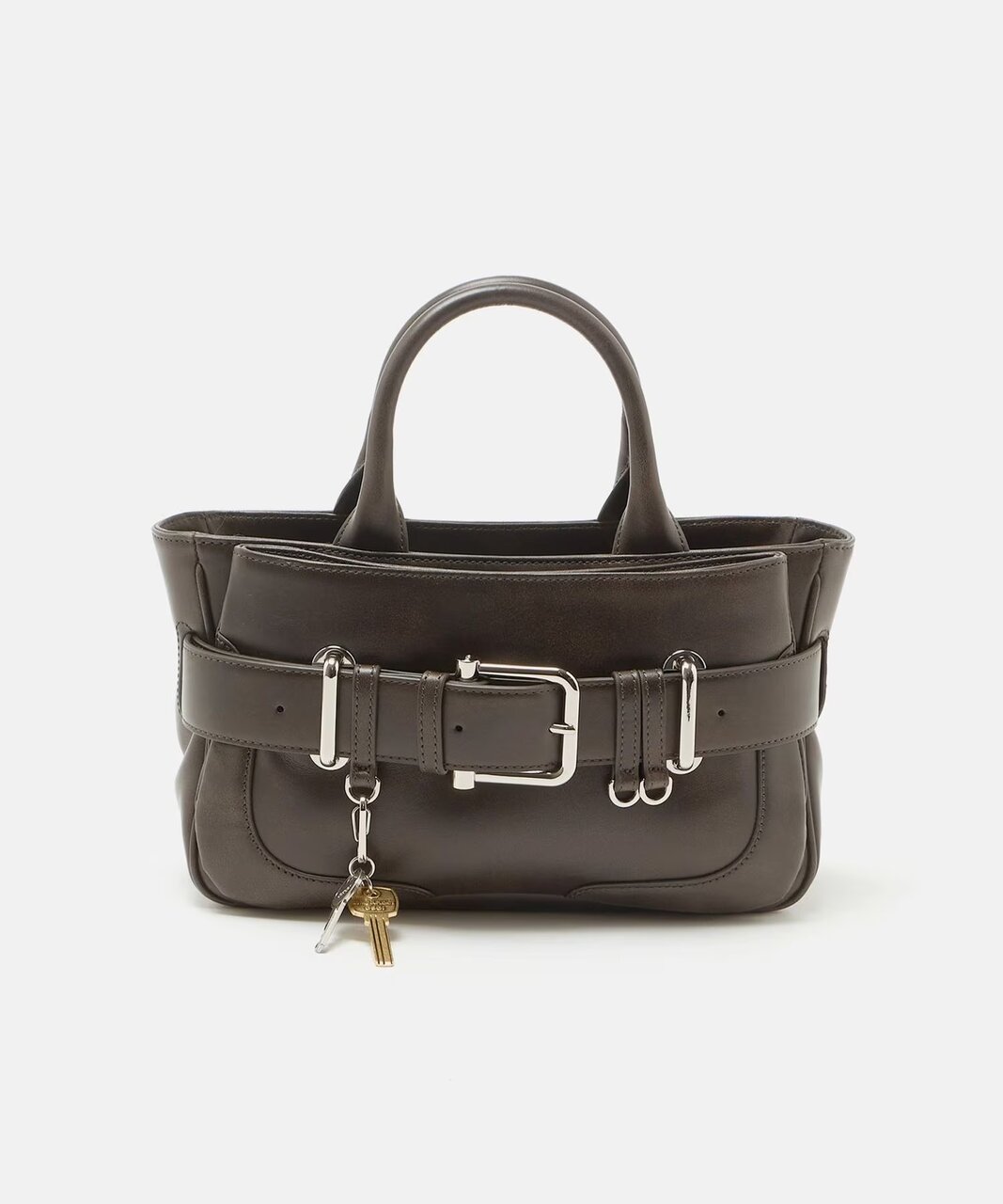 TOTE BROCLE MINI (DARK BROWN)