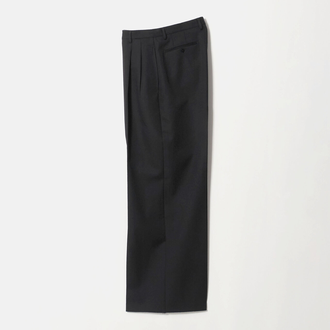  BIG 2P TROUSERS BLACK/スラックス