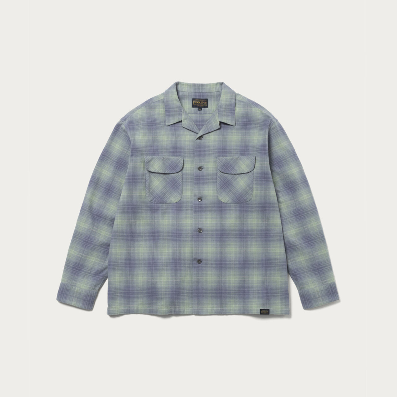 ＜PENDLETON＞チェック オープンカラー シャツ