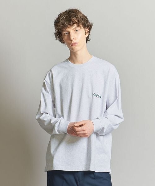 ＜CGS.＞オーガニック コットン ロングスリーブ ロゴ Tシャツ