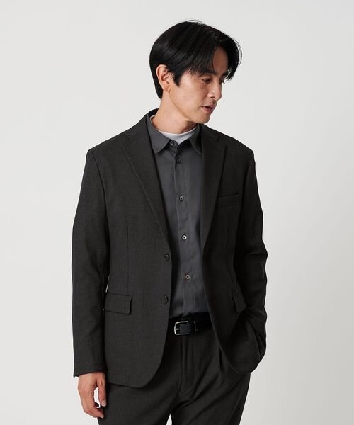 リサイクル ポリエステル 2B ジャケット セットアップ対応 ウォッシャブル