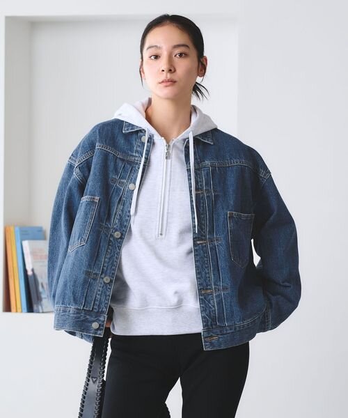 【WEB限定】ルーズ デニムジャケット