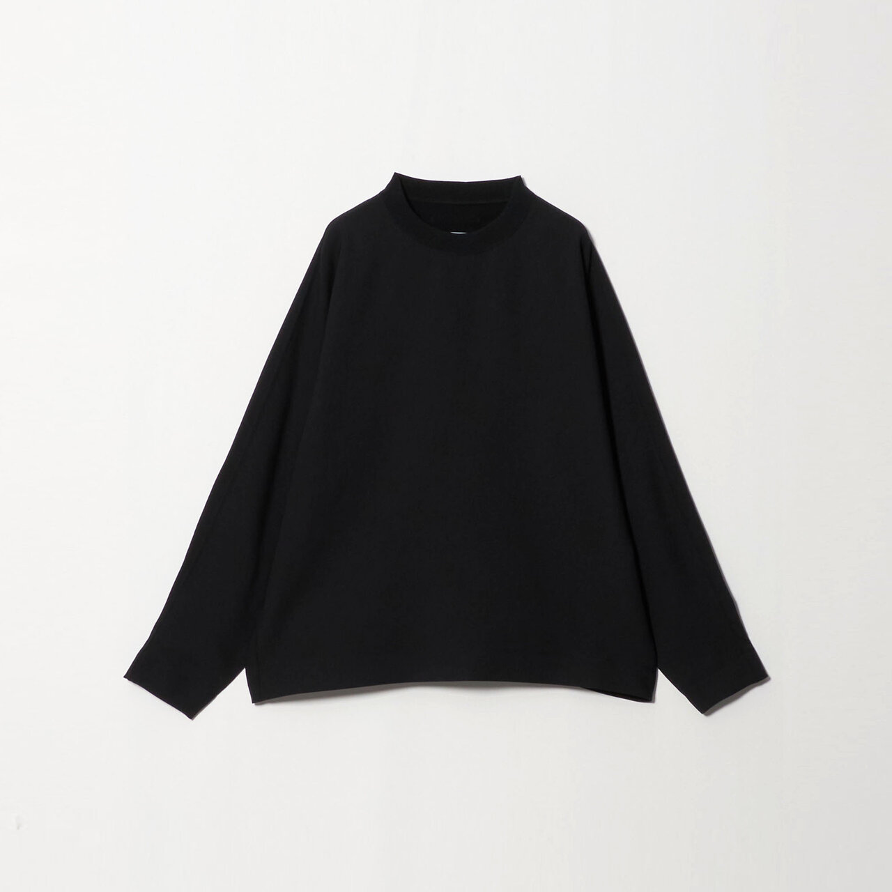 ＋10 DLMN/LS CREW TEE BLACK/ロングスリーブTシャツ