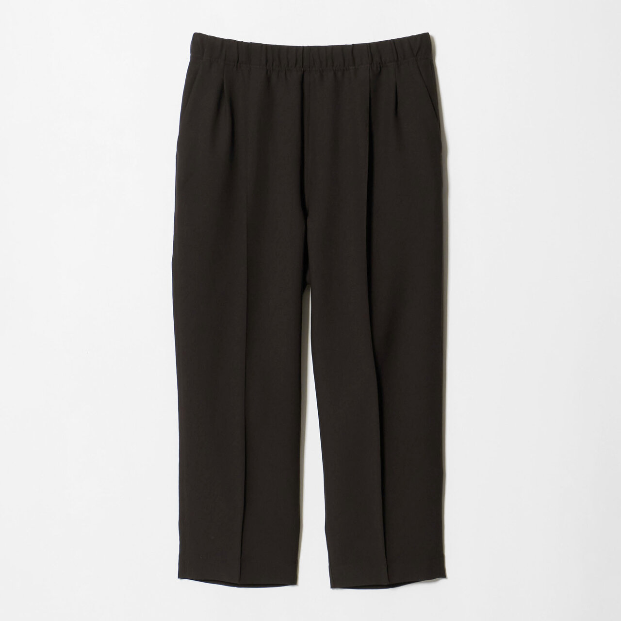 ＋10 CR 2P WIDE/TPD PANTS BROWN/ワイドパンツ