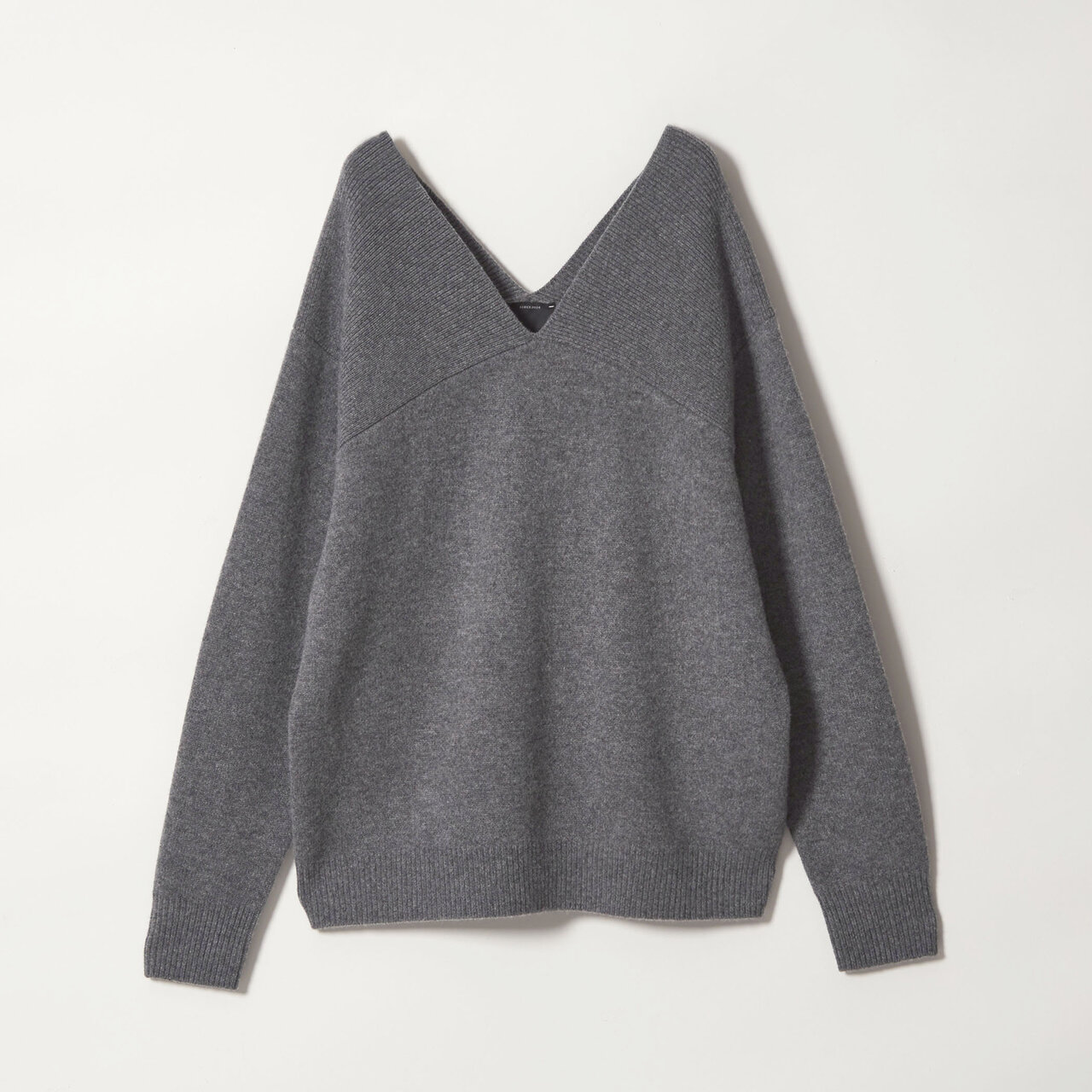 ＜conte＞ウールカシミヤ  Vネック ニットプルオーバー
