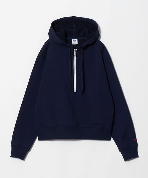 【別注】＜RUSSELL ATHLETIC＞ハーフジップ スウェット プルオーバー