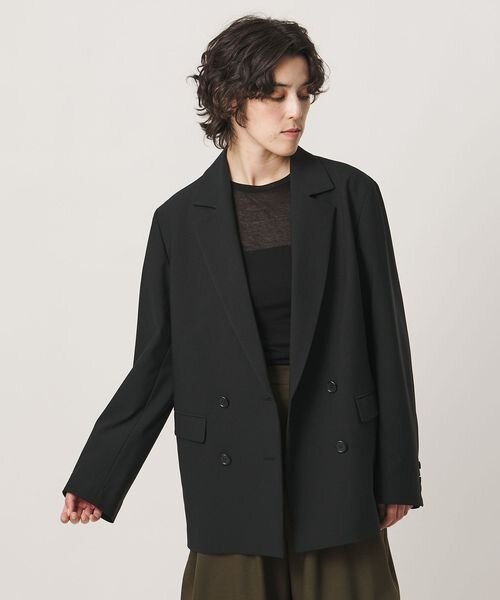 MARW UNITED ARROWS＞ジャージー ダブル ジャケット