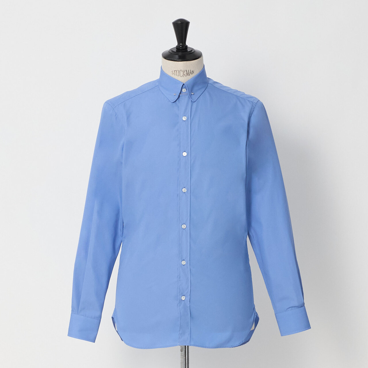 PIN HOLE SHIRT COBALT/シャツ