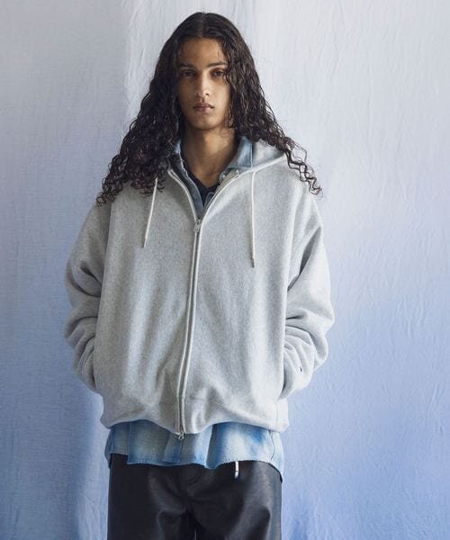 ＜Champion × monkey time＞フルジップ フーディー