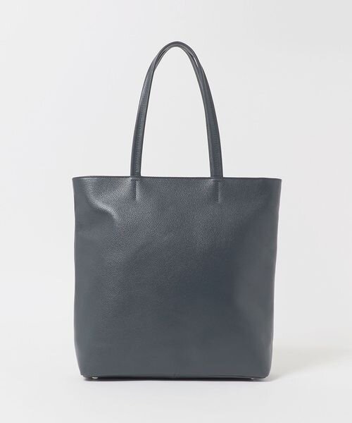 シュリンク レザー バーティカルトートバッグ