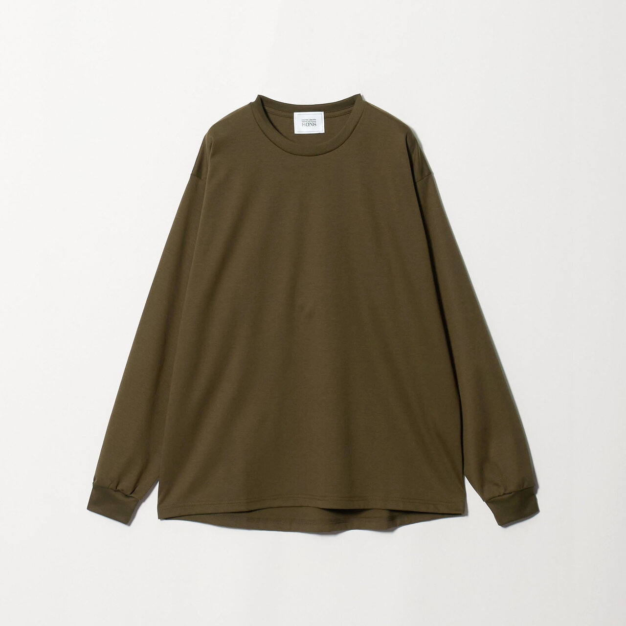 PONTI L/SLEEVE TEE/ロングスリーブTシャツ