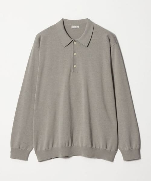 ＜Steven Alan＞ ハイツイスト  3B ニットポロシャツ NARROW