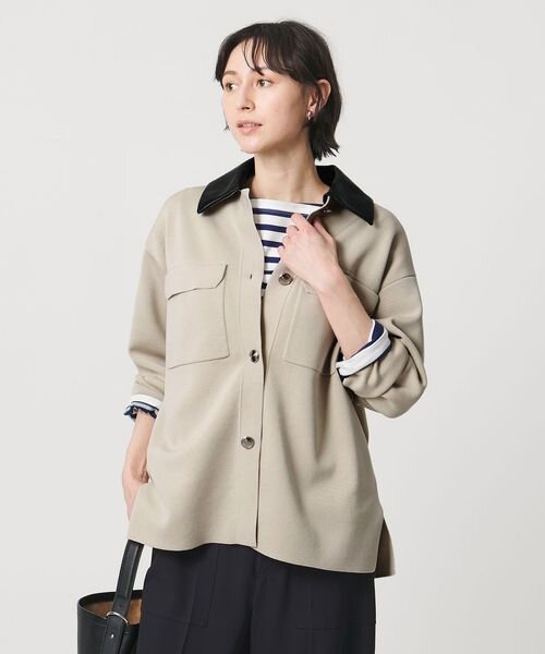 2WAY ミラノリブ ニット ジャケット ‐ウォッシャブル‐