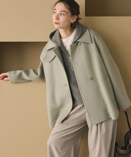 【WEB限定 Wardrobe DAILY MINIMAL】バルマカーンコート