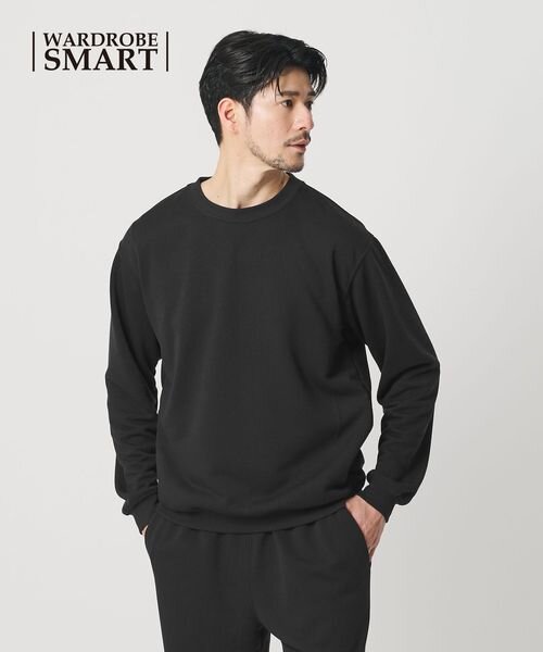 【WARDROBE SMART】エアロノット スウェット/セットアップ対応【吸水速乾・UVカット】
