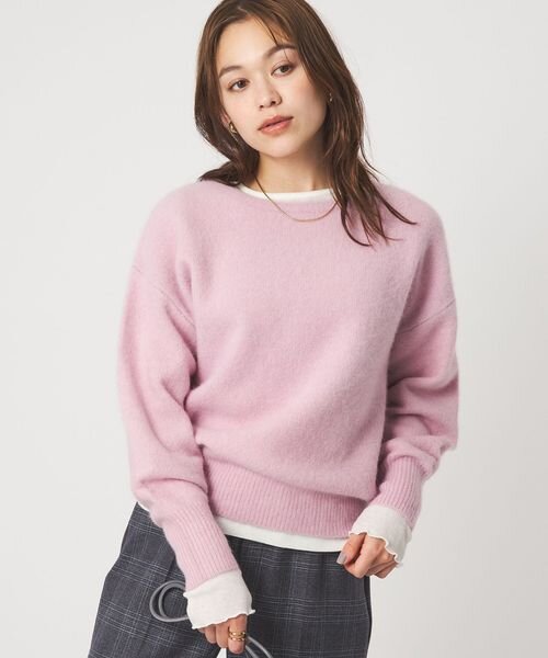 ヘアリーニット