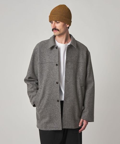＜Steven Alan＞ ニット メルトン カー コート